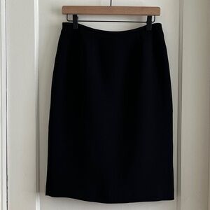 Black Professional Pencil Skirt Suit Skirt